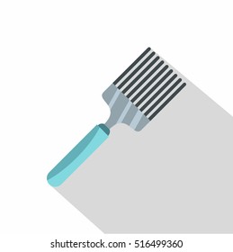 Kitchen spatula icon. Flat illustration of kitchen spatula vector icon for web design