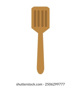 Kitchen spatula icon illustrated on background