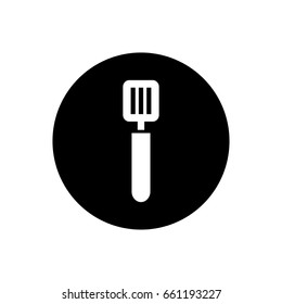 Kitchen spatula icon illustration isolated vector sign symbol