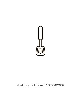 kitchen spatula icon. sign design