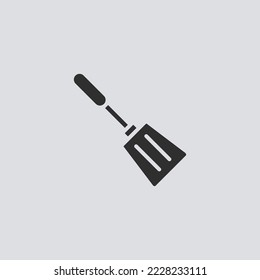 Kitchen spatula icon sign vector,Symbol, logo illustration for web and mobile