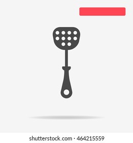 Kitchen spatula icon. Vector concept illustration for design.