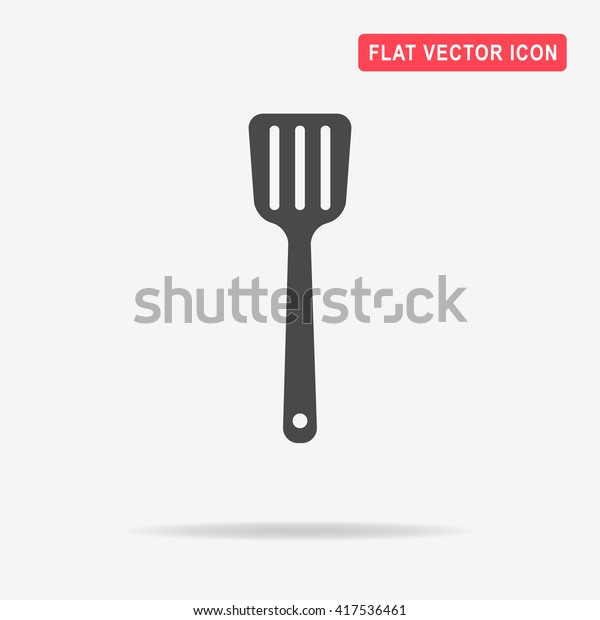 Kitchen Spatula Icon Vector Concept Illustration Stock Vector Royalty Free 417536461