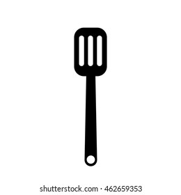 kitchen spatula icon, vector illustration