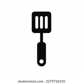 Kitchen Spatula icon vector on a white background