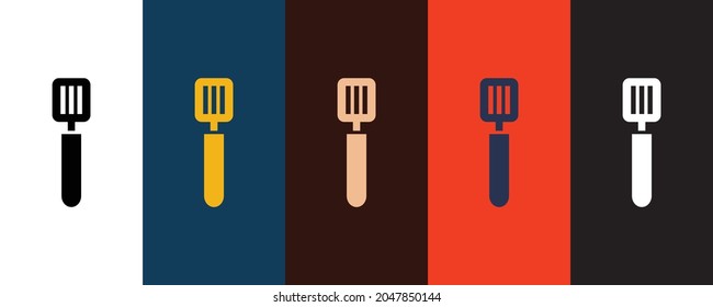 Kitchen spatula icon for web and mobile