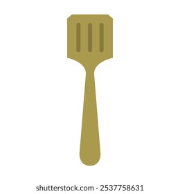 Kitchen spatula illustrated in vector on background