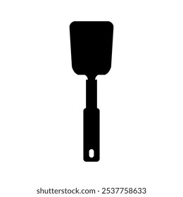 Kitchen spatula illustrated in vector on background