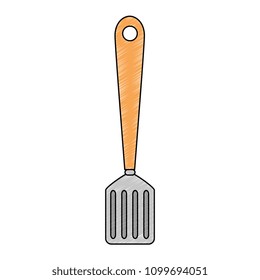 kitchen spatula isolated icon