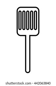 kitchen spatula isolated icon design