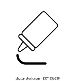 Kitchen spatula line icon