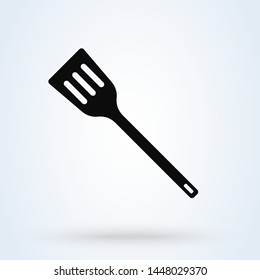 Kitchen spatula Simple vector modern icon design illustration