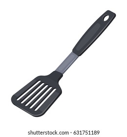 Kitchen spatula.BBQ single icon in cartoon style vector symbol stock illustration web.