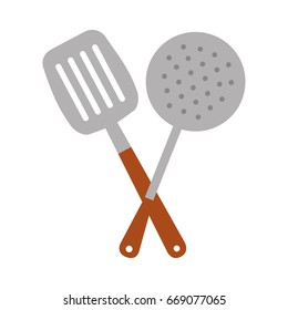 kitchen spatula tool icon