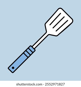 Kitchen spatula vector icon. Kitchen appliance. Graph symbol for cooking web site design, logo, app, UI