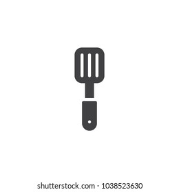Kitchen spatula vector icon. filled flat sign for mobile concept and web design. Spatula turner simple solid icon. Symbol, logo illustration. Pixel perfect vector graphics
