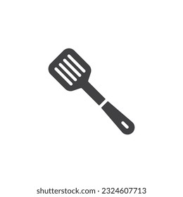 Kitchen spatula vector icon. filled flat sign for mobile concept and web design. Spatula glyph icon. Symbol, logo illustration. Vector graphics