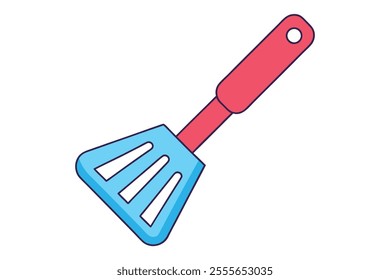 kitchen spatula vector isolated icon. this is a editable file .
