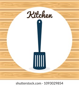 kitchen spatule utensil icon