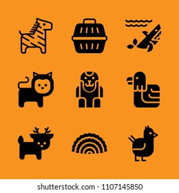kitchen, species, xmas and cute icon set. Vector illustration for web and design.