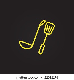 Kitchen spoon Icon