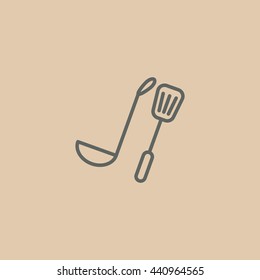 Kitchen spoon Icon