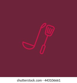 Kitchen spoon Icon
