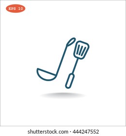 Kitchen spoon Icon