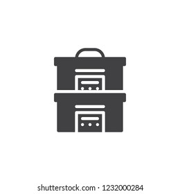 Kitchen steam cooker vector icon. filled flat sign for mobile concept and web design. Electric cooker simple solid icon. Symbol, logo illustration. Pixel perfect vector graphics