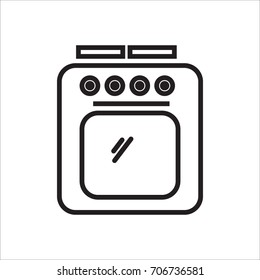 Kitchen stove icon