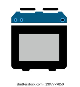 Kitchen stove vector icon. filled flat sign for mobile concept and web design. Gas Oven glyph icon. Symbol, logo illustration. Pixel perfect vector graphics