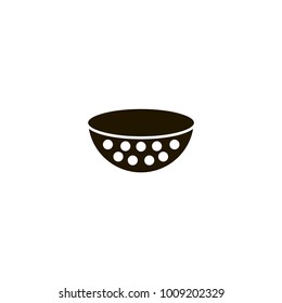 kitchen strainer icon. sign design