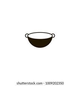 kitchen strainer icon. sign design
