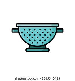 kitchen strainer icon vector design template simple and clean