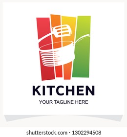 Kitchen Studio Logo Design Template Inspiration