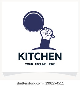 Kitchen Studio Logo Design Template Inspiration