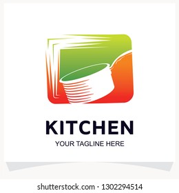 Kitchen Studio Logo Design Template Inspiration