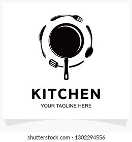 Kitchen Studio Logo Design Template Inspiration