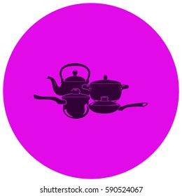 Kitchen stuff vector  icon