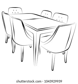 kitchen table and chairs