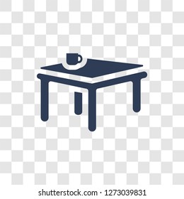 Kitchen table icon. Trendy Kitchen table logo concept on transparent background from Furniture and Household collection - Powered by Shutterstock - Get 15% off with code: PIKWIZARD15