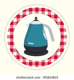 Kitchen teapot icon