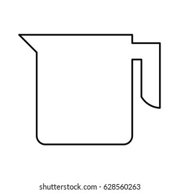 kitchen teapot isolated icon