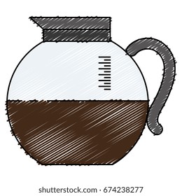 kitchen teapot isolated icon