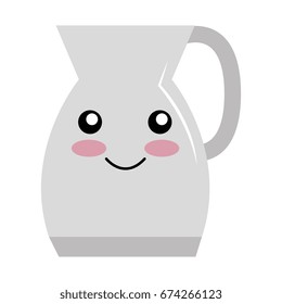 kitchen teapot kawai character