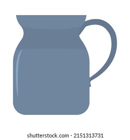 kitchen teapot supply on white background