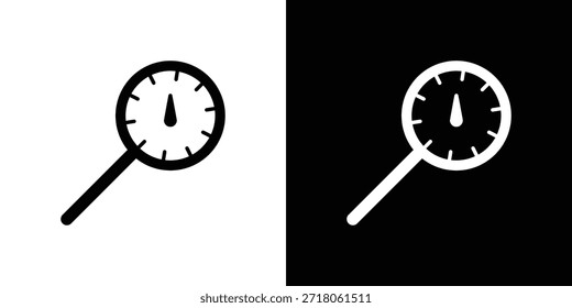 Kitchen thermometer icon. Simple high quality pictogram. Modern solid style