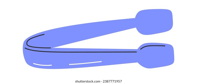 Kitchen Tongs Accessory Vector Illustration