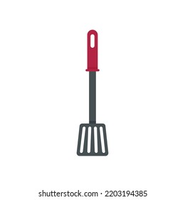 Icono de herramienta de cocina. Ilustración plana del icono vectorial de herramienta de cocina aislado en fondo blanco