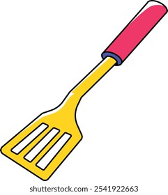 Kitchen Tool Spatula Flipper Illustration